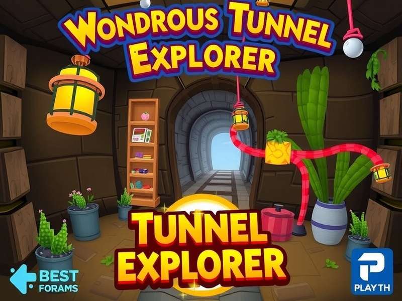 Wondrous Tunnel Explorer Game Cover